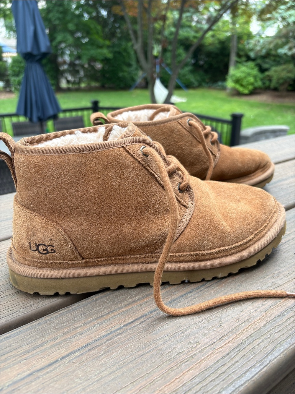 UGG Men's Tan Suede Chukka Boots